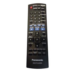 Panasonic DVD Player Remote Control UR76EC3103-2 Black Tested